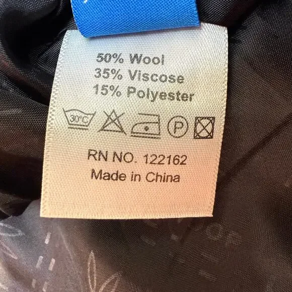 SKHOOP Mini Skirt Women's S Grey Wool Lined Ski Skirt Winter Skirt Sweden EUC - Picture 9 of 13